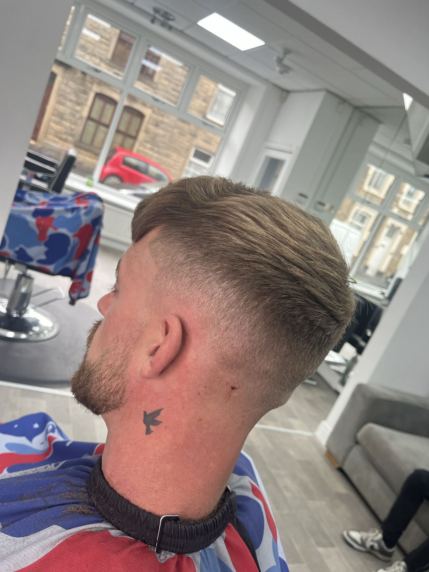 Modern haircut style